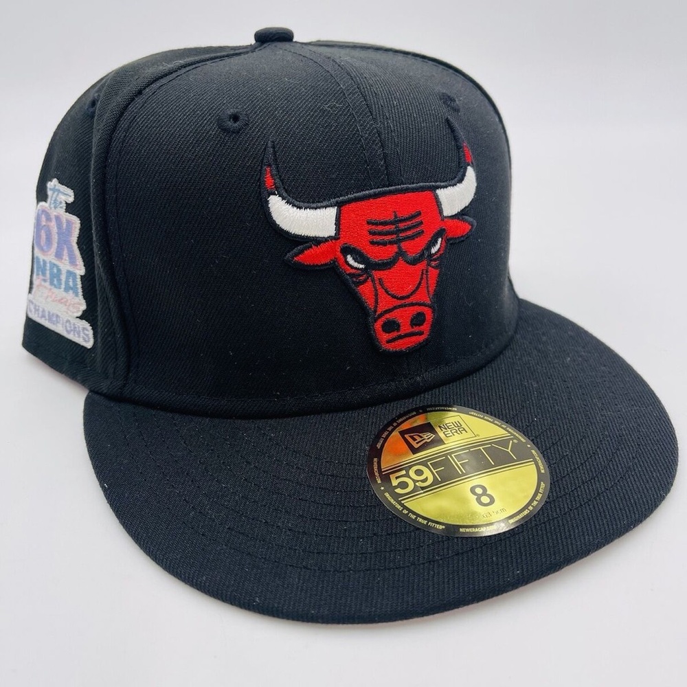 Black Bulls Logo Cap with moon embroidery